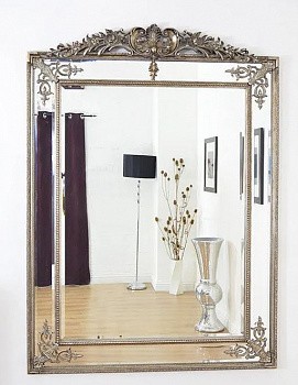 Серебряное зеркало в полный рост "Дилан"