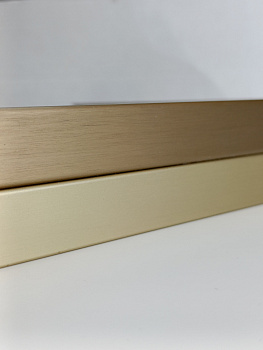 Зеркало в алюминиевой раме 05 Premium Латунь